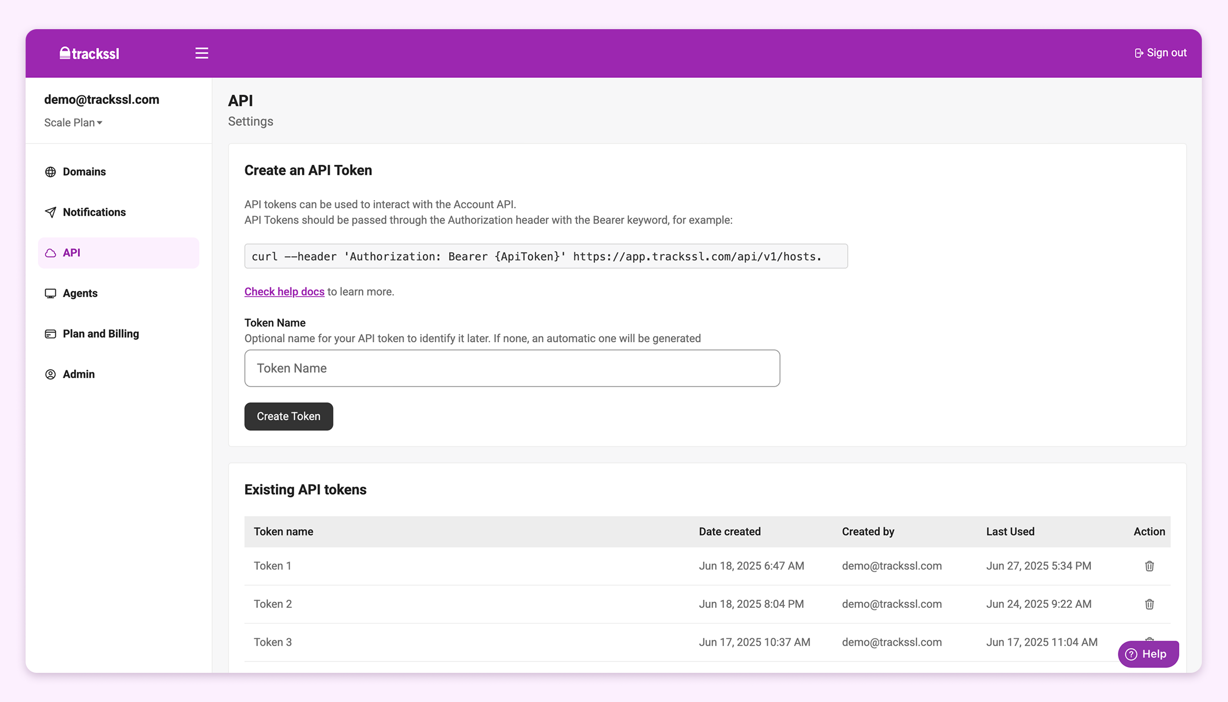 API access now available on all plans - TrackSSL